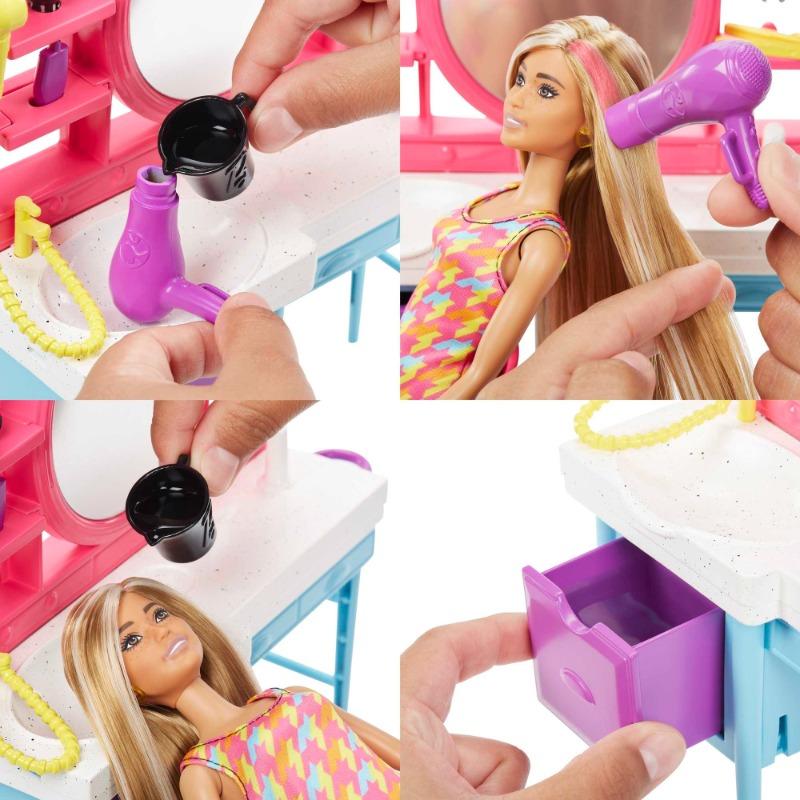 Barbie Doll and Hair Salon Playset