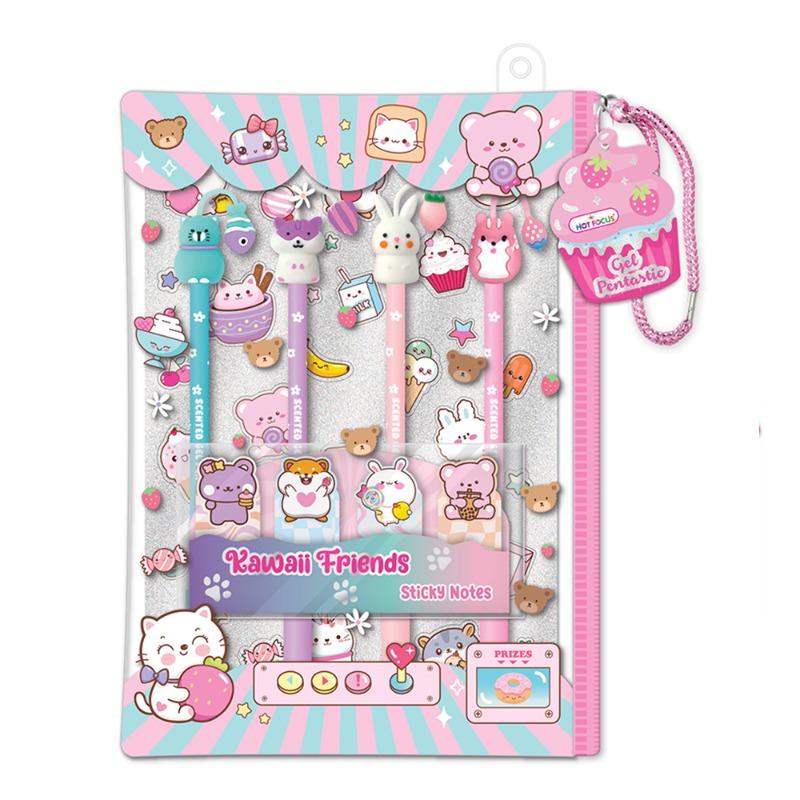 هوت فوكس - مجموعة اقلام جليتر جل للأطفال