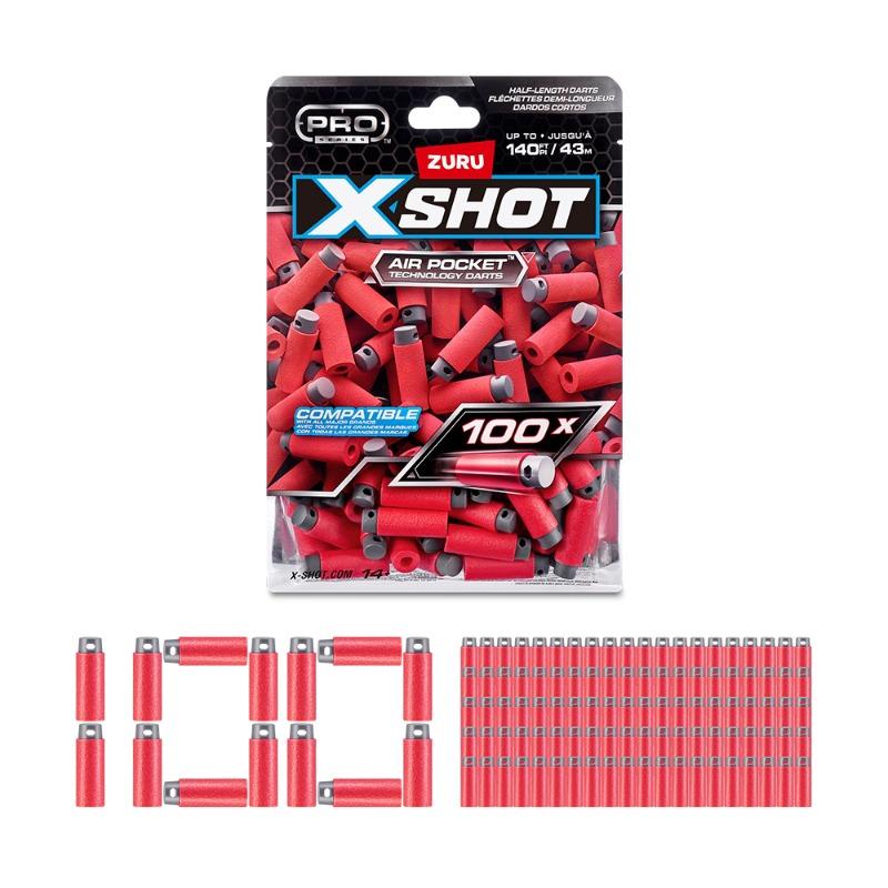 X-Shot Pro Dart Refill (100 Pcs) By Zuru