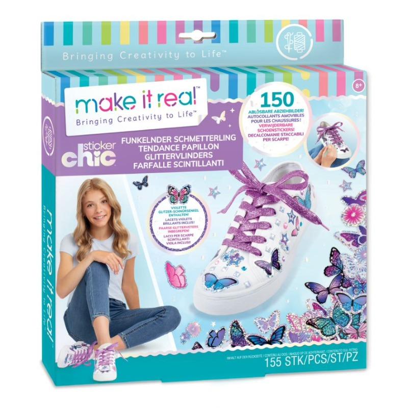 Make It Real Sticker Chic: Butterfly Bling