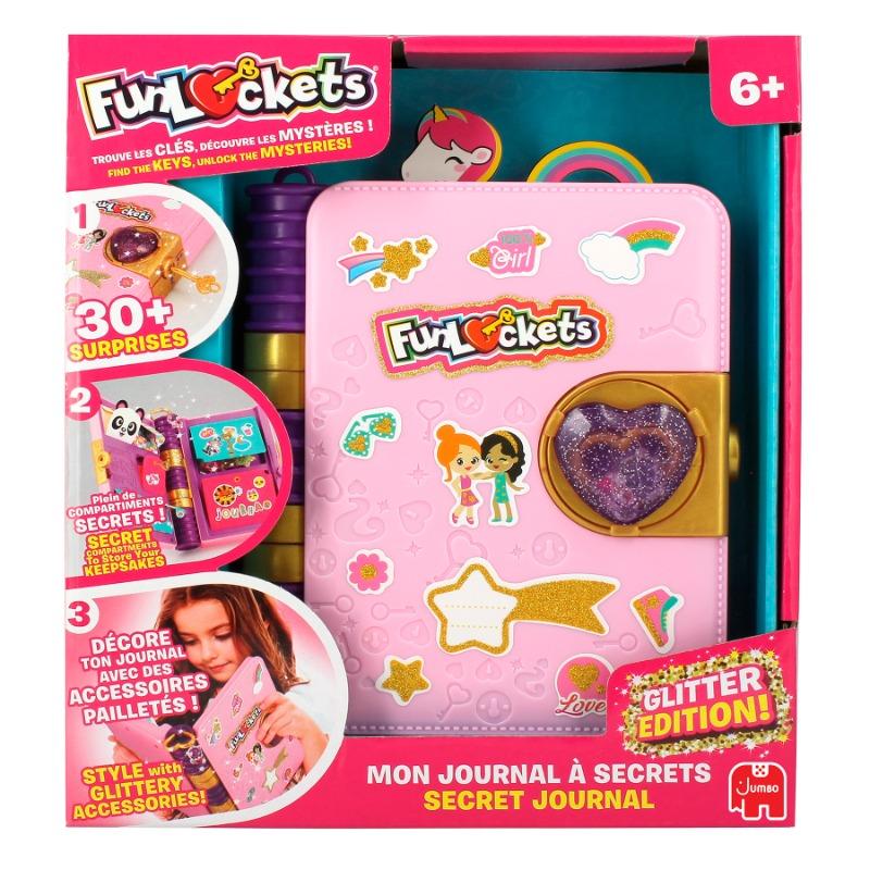 Funlockets Secret Journal Glitter Edition Set