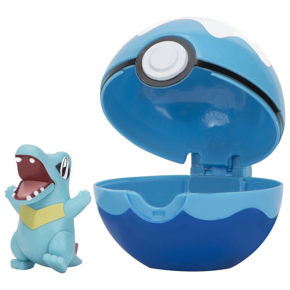 Pokemon Clip N Go Totodile PokeBall