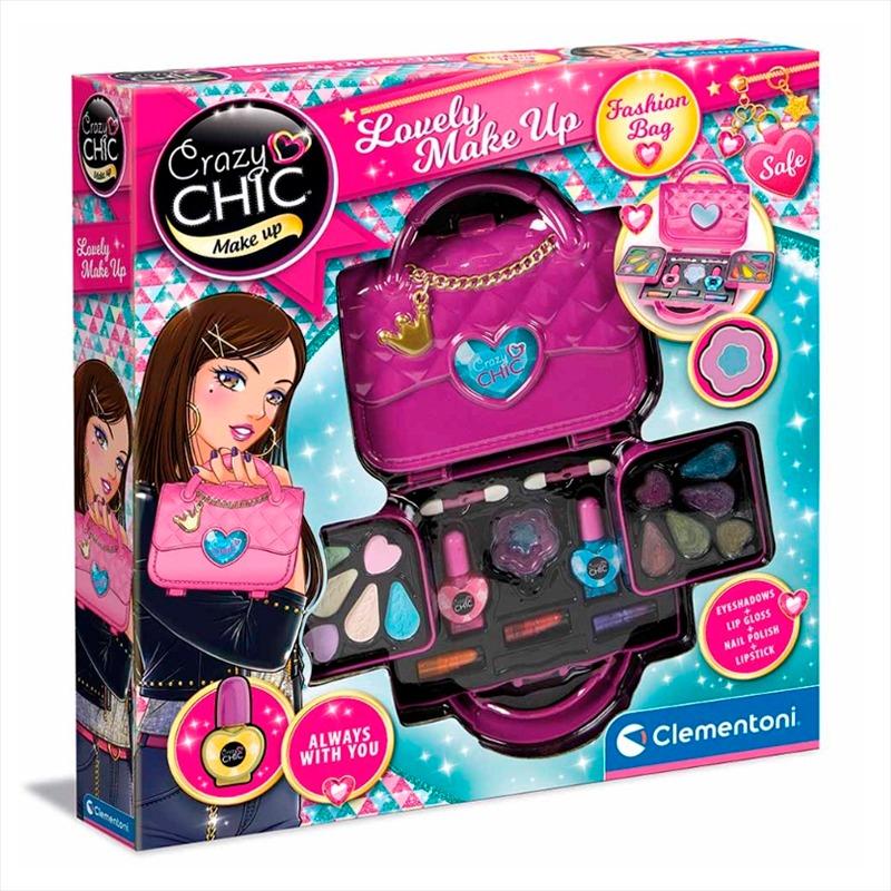 كلمنتوني - حقيبة كريزي شيك للفاشن ومستحضرات التجميل