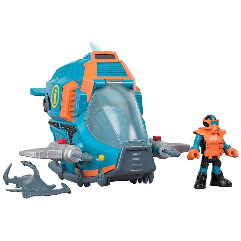 إيماجينكست - مجموعة سيارة شكل قرش مع ملحقات