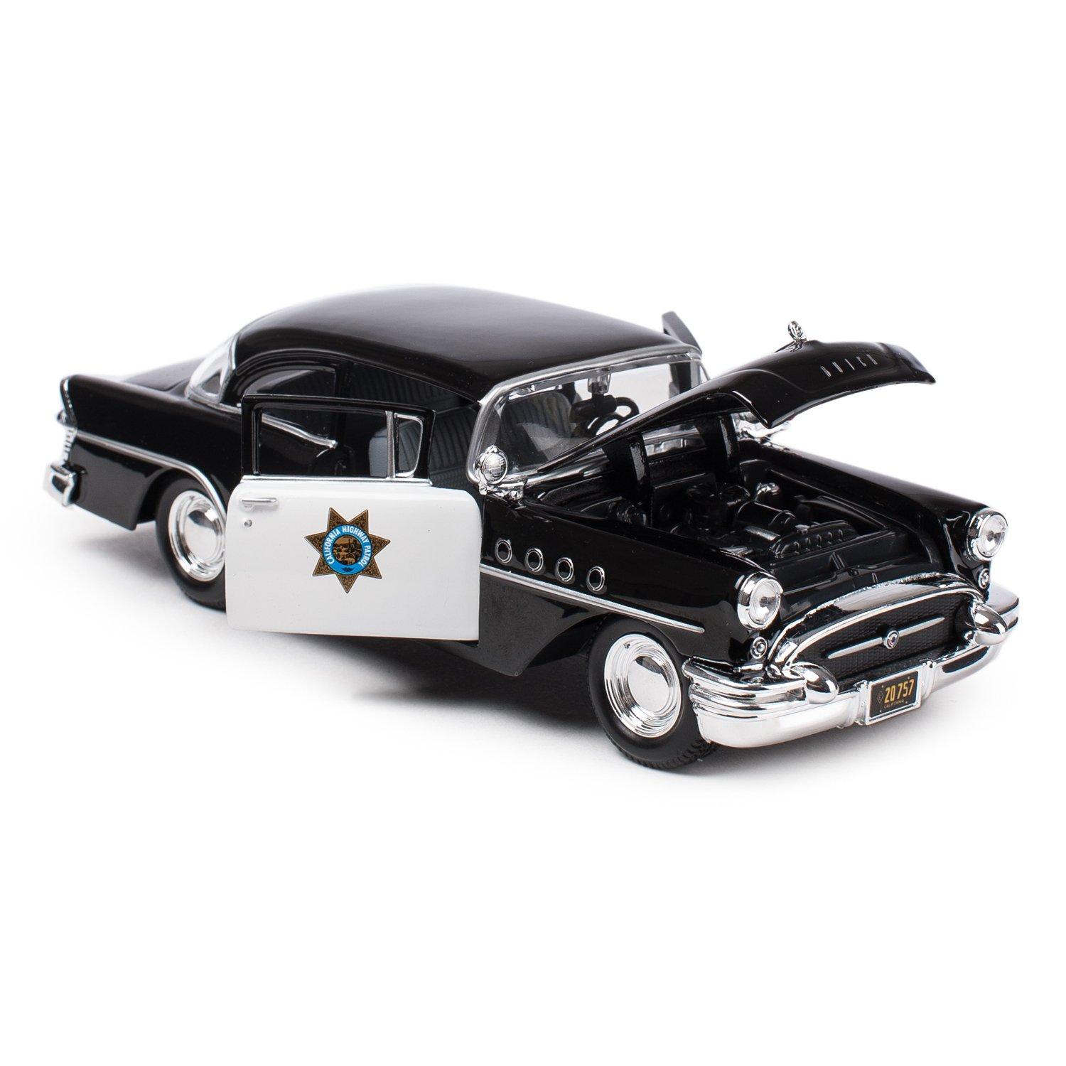 Maisto Buick Century 1955 Police - Black