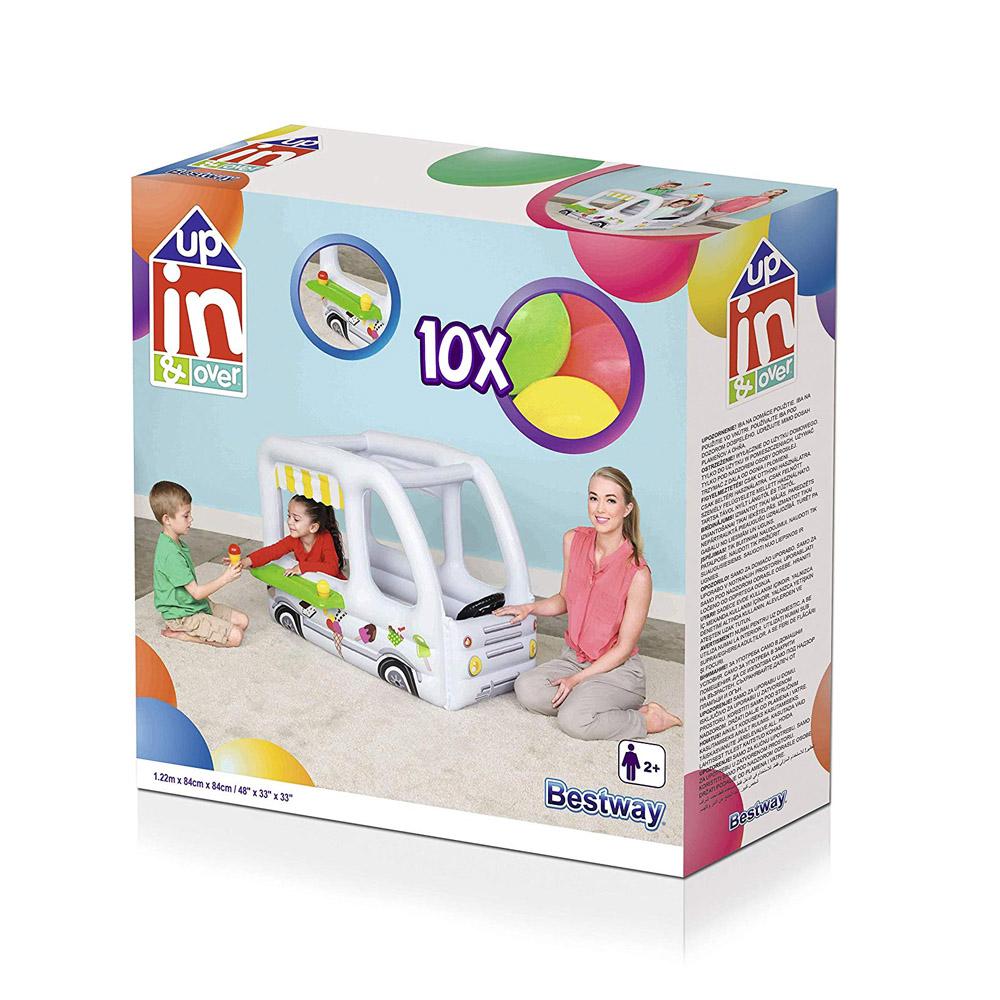 Bestway Scoops And Smiles Ice Cream Truck Ball Pit