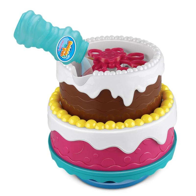 بابل فن - كعكة الفقاعات بالضوء والأصوات