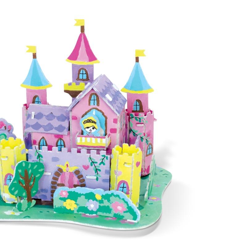 Sew Star Paint By Number 3D puzzle - Castle