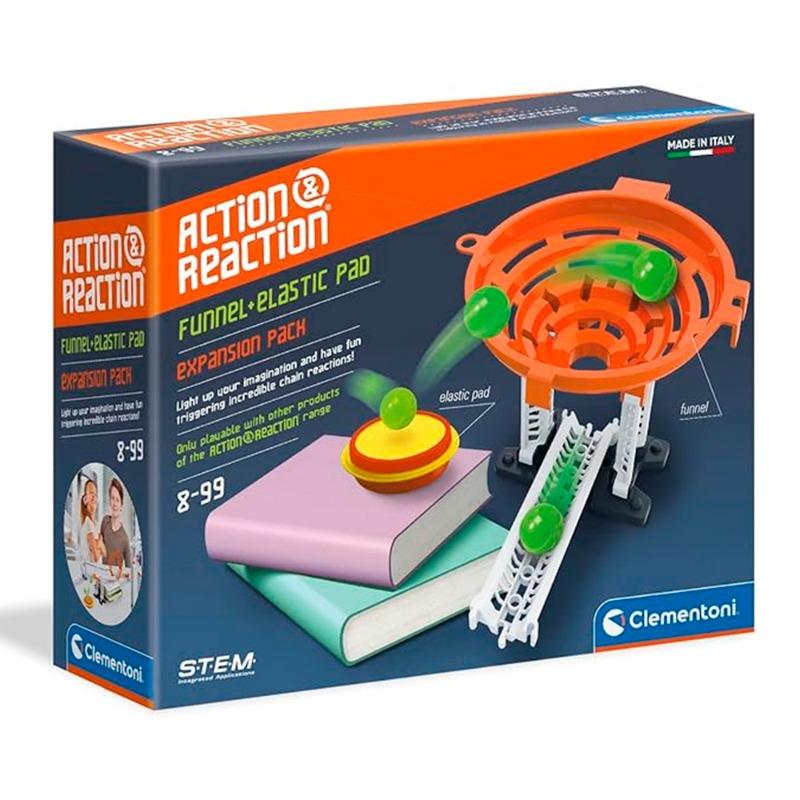 Clementoni Action And Reaction Funnel Elastic