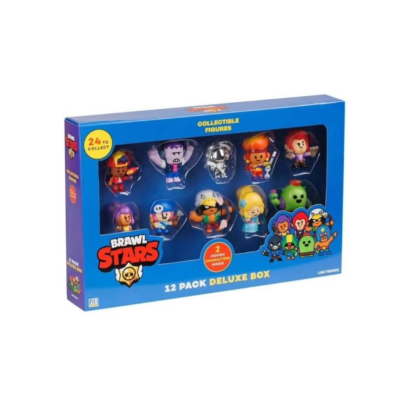 Brawl Stars Pack 12 Blister Deluxe Figures For Kids