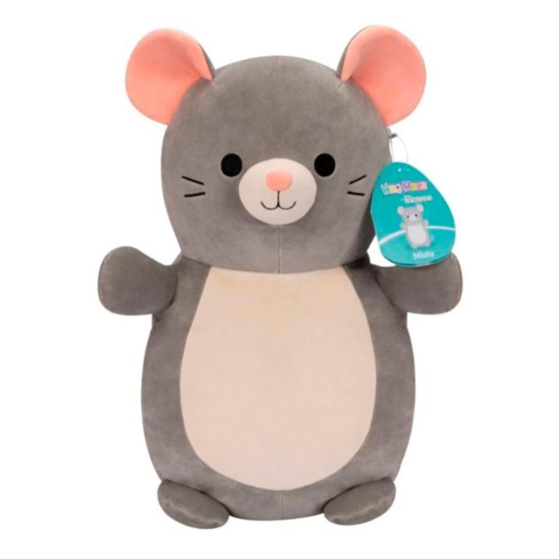 SquishMallows Gray Hagmi Mouse Plush 14cm