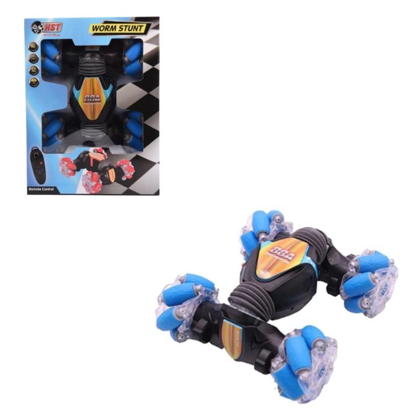 Truck Building Playset + Mini Drift Stunt Car