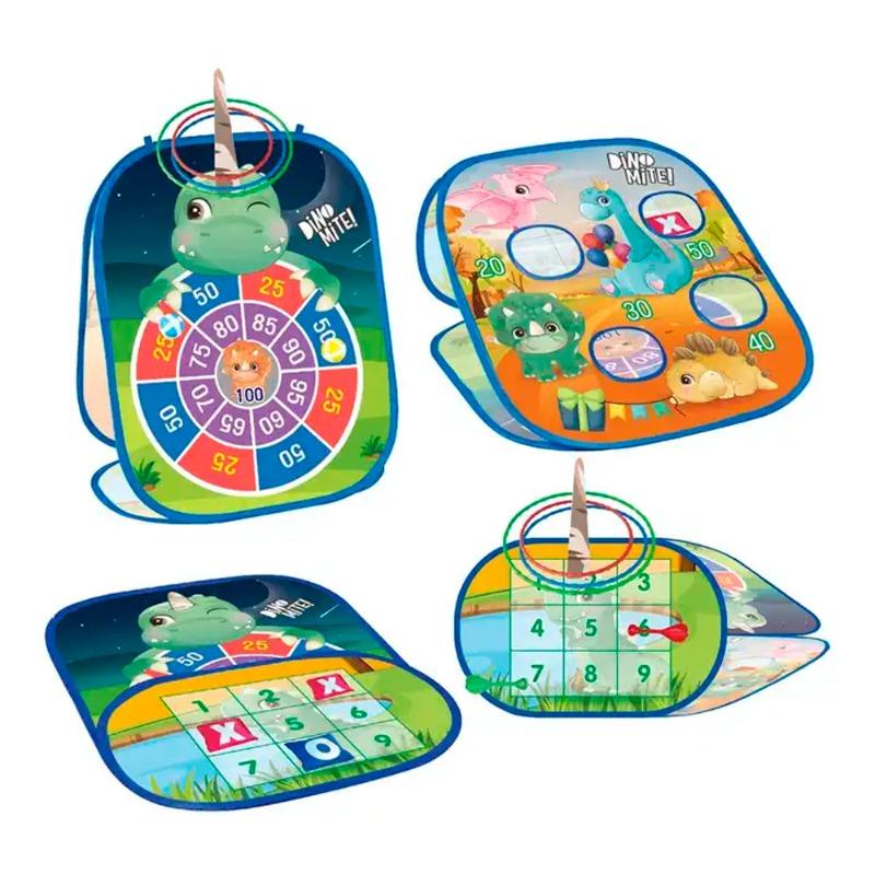 5 In 1 Tossing Game Board - Blue