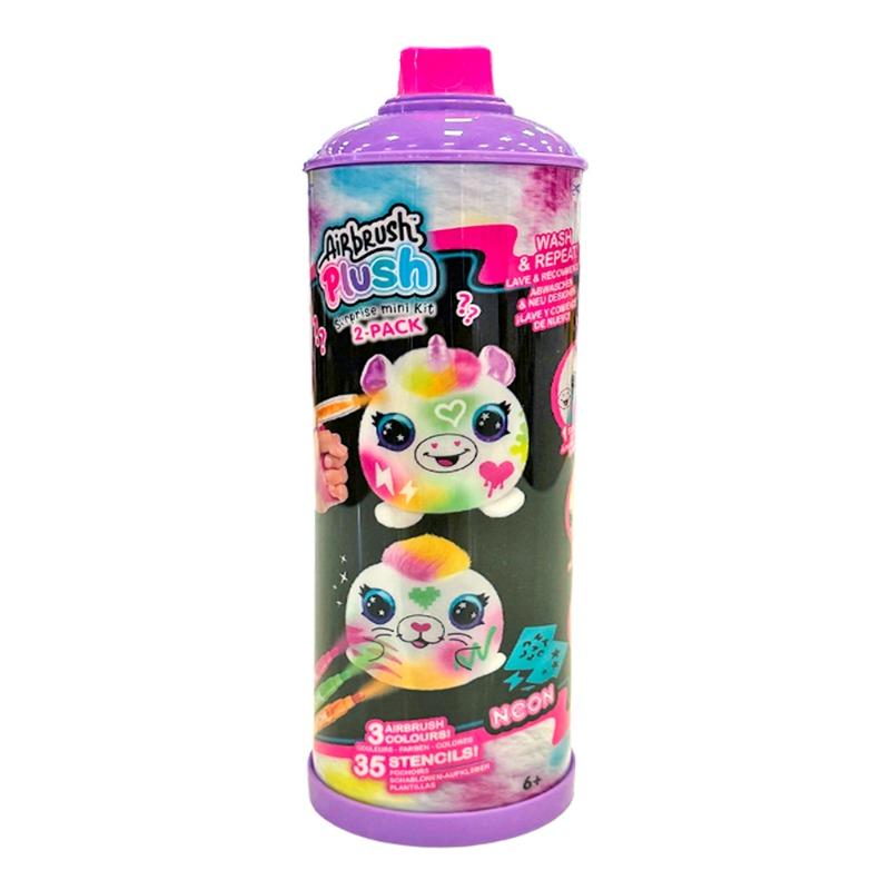 Canal Toys Airbrush Plush - Neon Mini Mystery 2 Packs