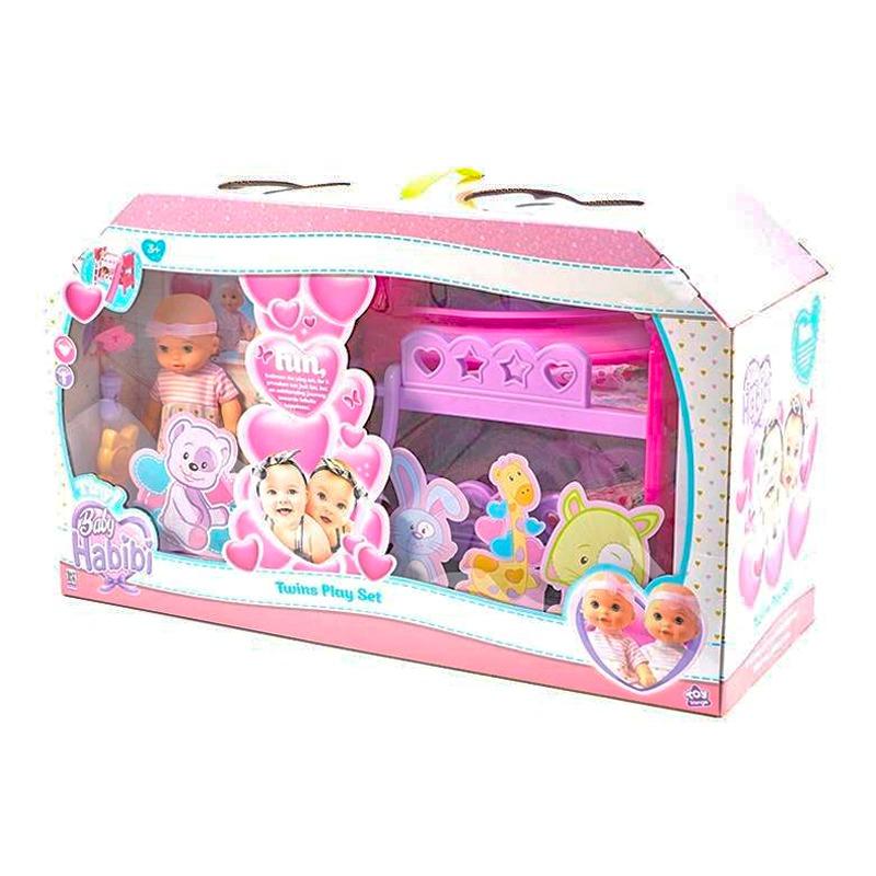 بيبي حبيبي - مجموعة لعب توأم تيني مقاس 8.5 بوصة