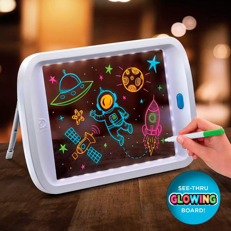 Discovery - Neon LED Glow Drawing Board