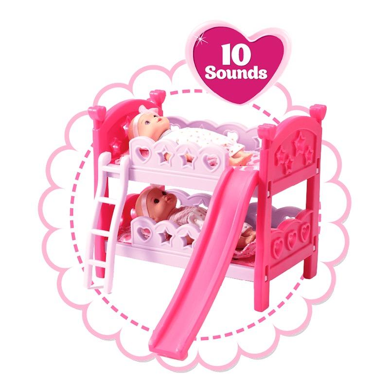 بيبي حبيبي - مجموعة لعب توأم تيني مقاس 8.5 بوصة