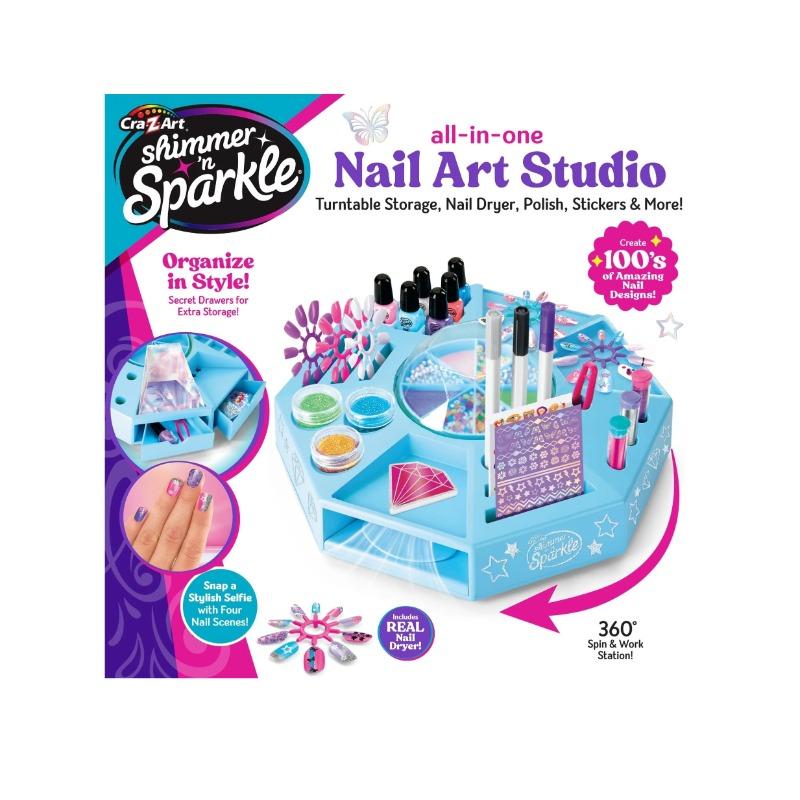 شيمر آند سباركل - مجموعة استوديو شيمر آند سباركل لفن الأظافر