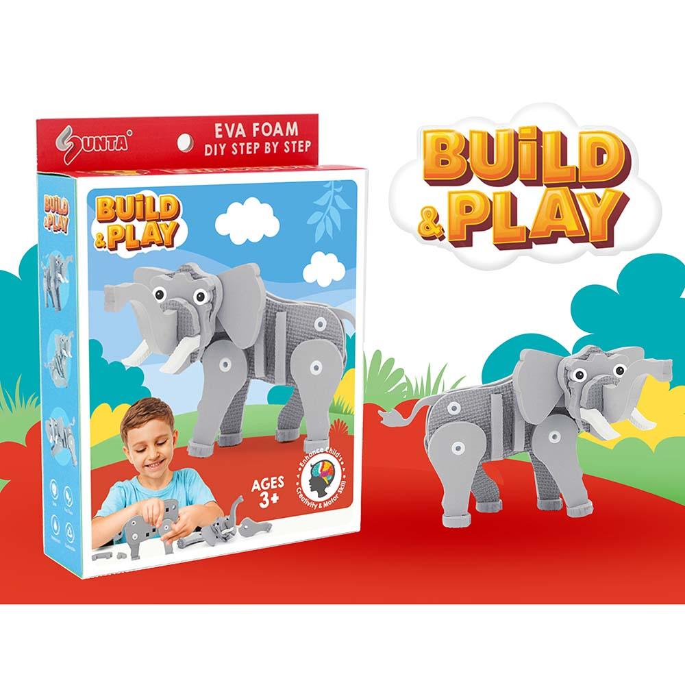 Sunta DIY Play Foam Elephant