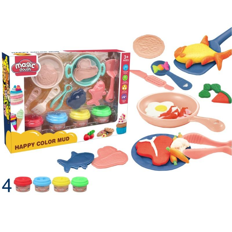 Magic Dough Happy Colored Mud - Food