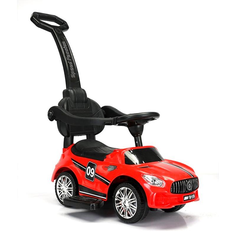 Ride On Pushing Car With Light And Music - Red