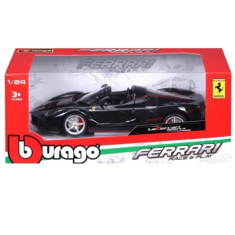 Bburago LaFerrari Aperta Race And Play - Black