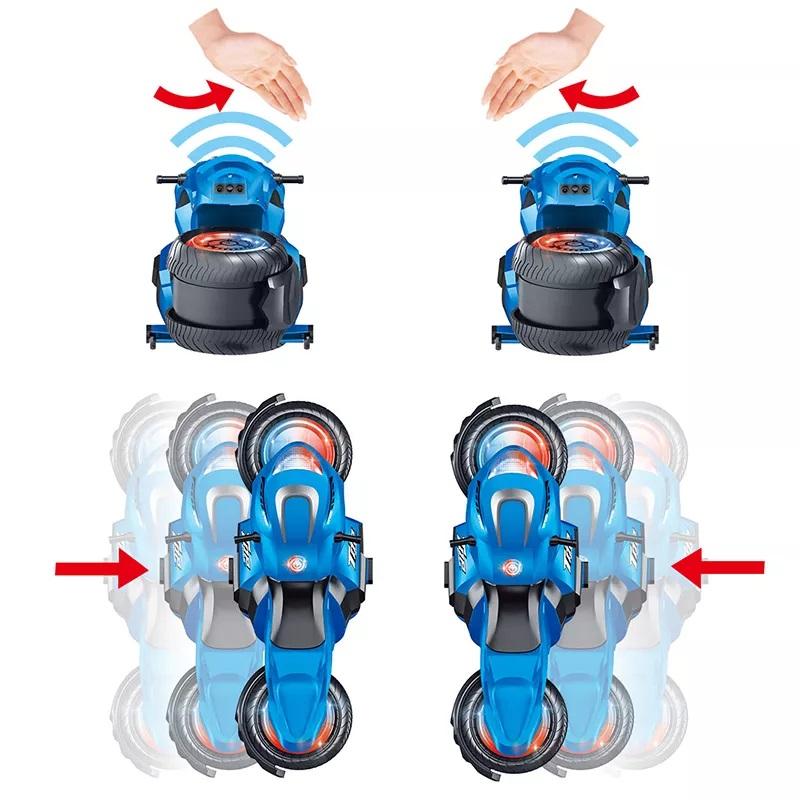 RC Watch Control Storm Stunt Motorcycle Gesture Sensing Watch