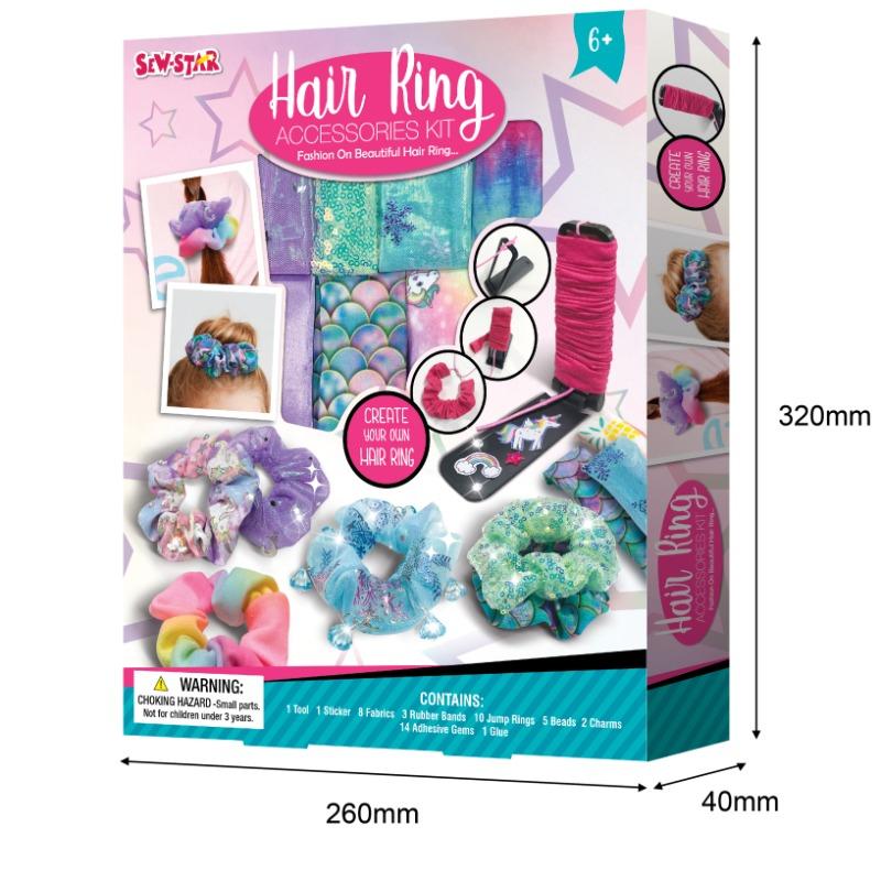 Sew Star Hair Ring Accessories Kit