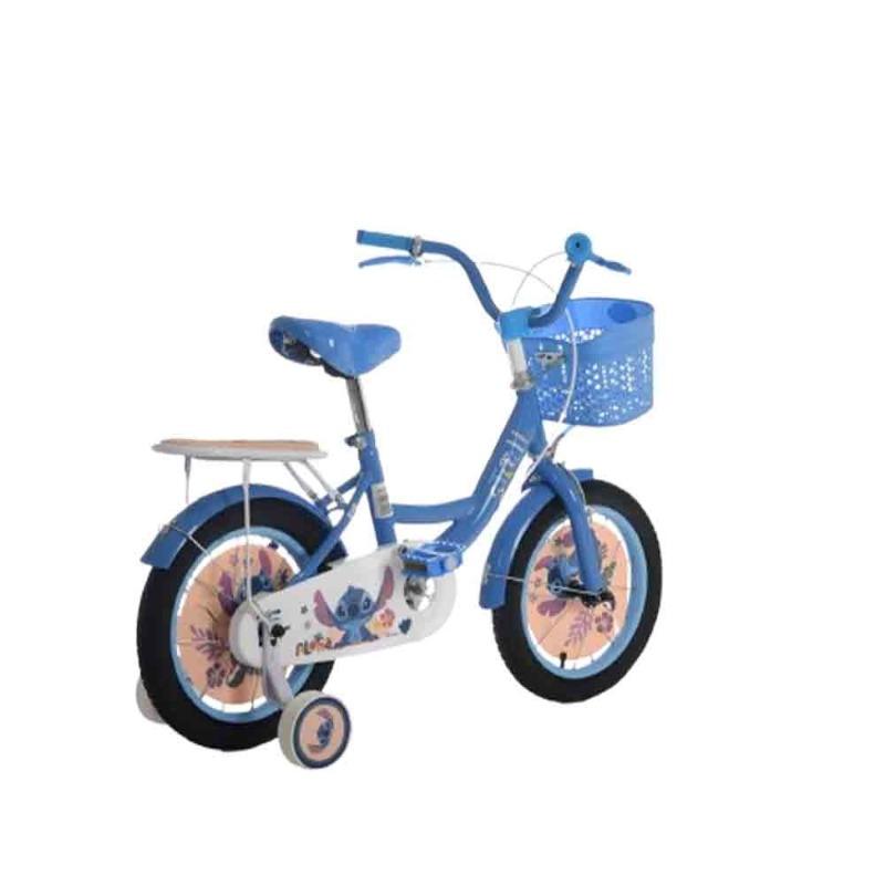 Disney Stitch 12-inch Kids Bicycle with Training Wheels