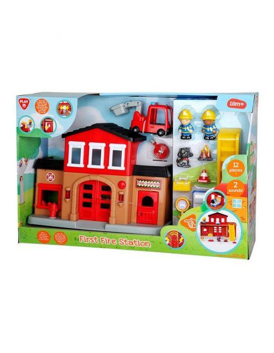 PlayGo Fire Station Play Set