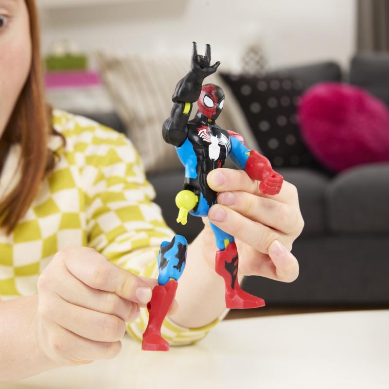 Mix Mashers Marvel Venom vs. Venomized Spider-Man