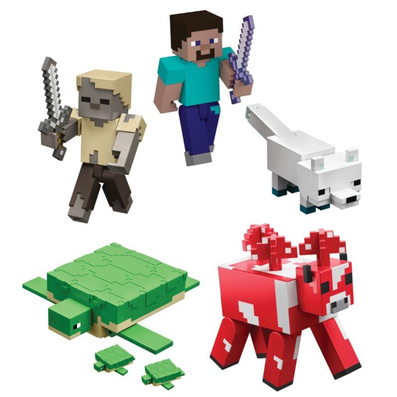 Minecraft Action Figures Set 3.25 inch Scale Toys