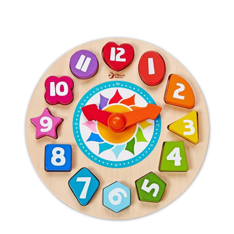 Alphabet Play Mat + Wooden Watch Bundle
