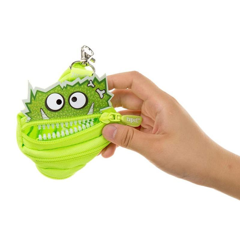 زيبيت - محفظة مونستر الصغيرة لون أصفر نيون