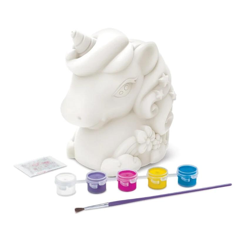 4M Paint Your Own Mini Glitter Unicorn Bank