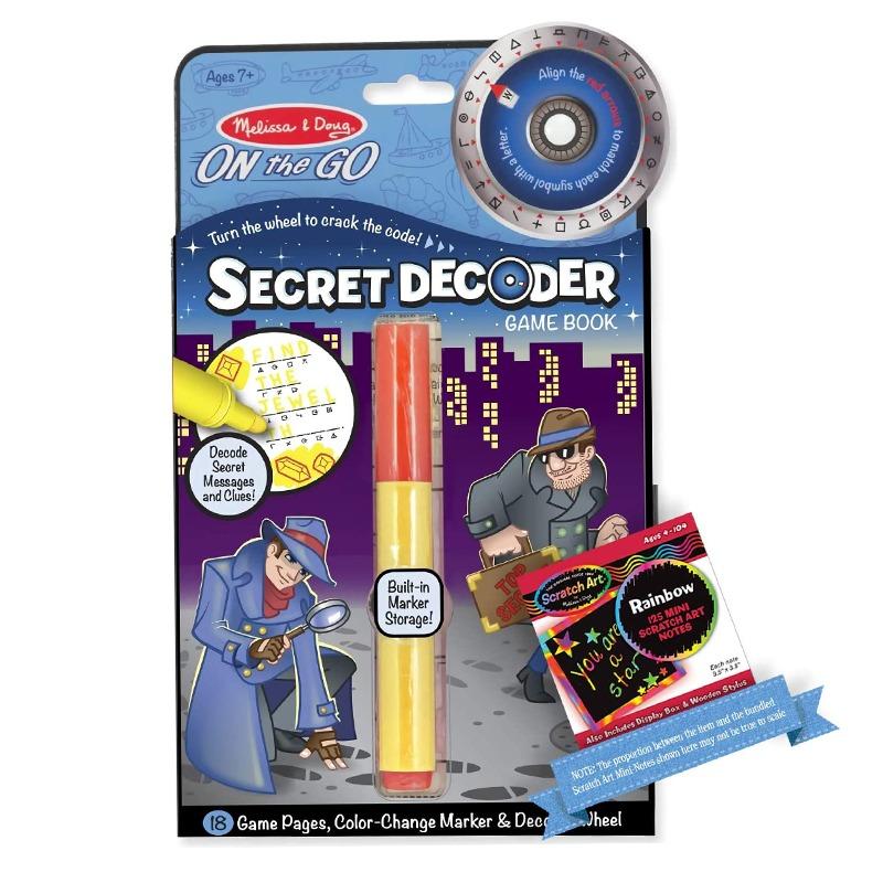 Melissa & Doug Secret Decoder Game Book