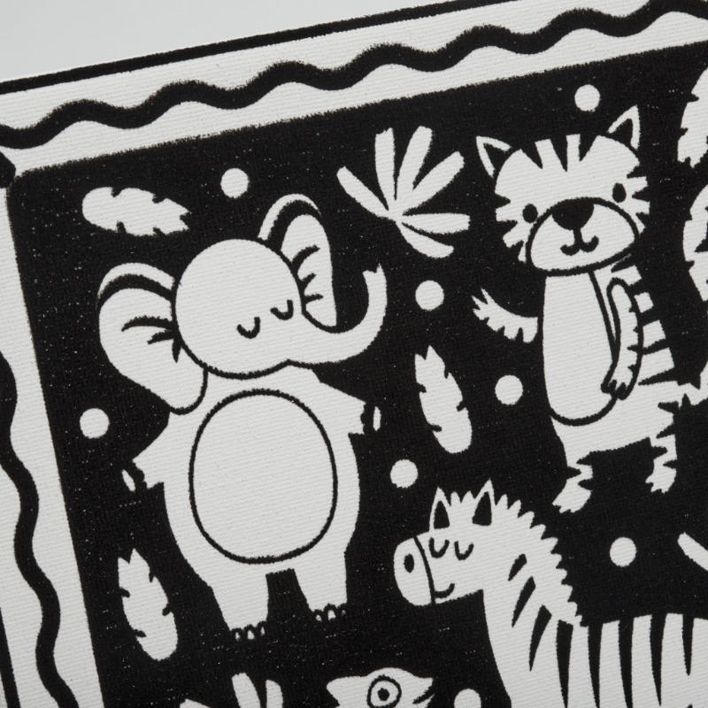 Crayola Velvet Canvas CYO Jungle Animals 20 x 20 cm