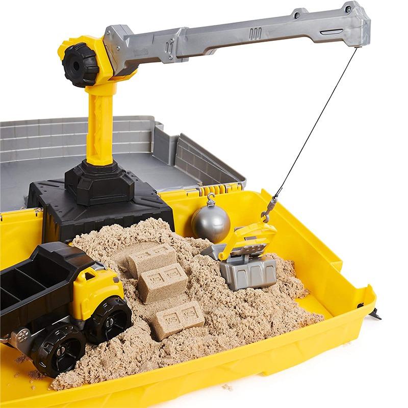Kinetic Sand Construction Site Folding Sandbox