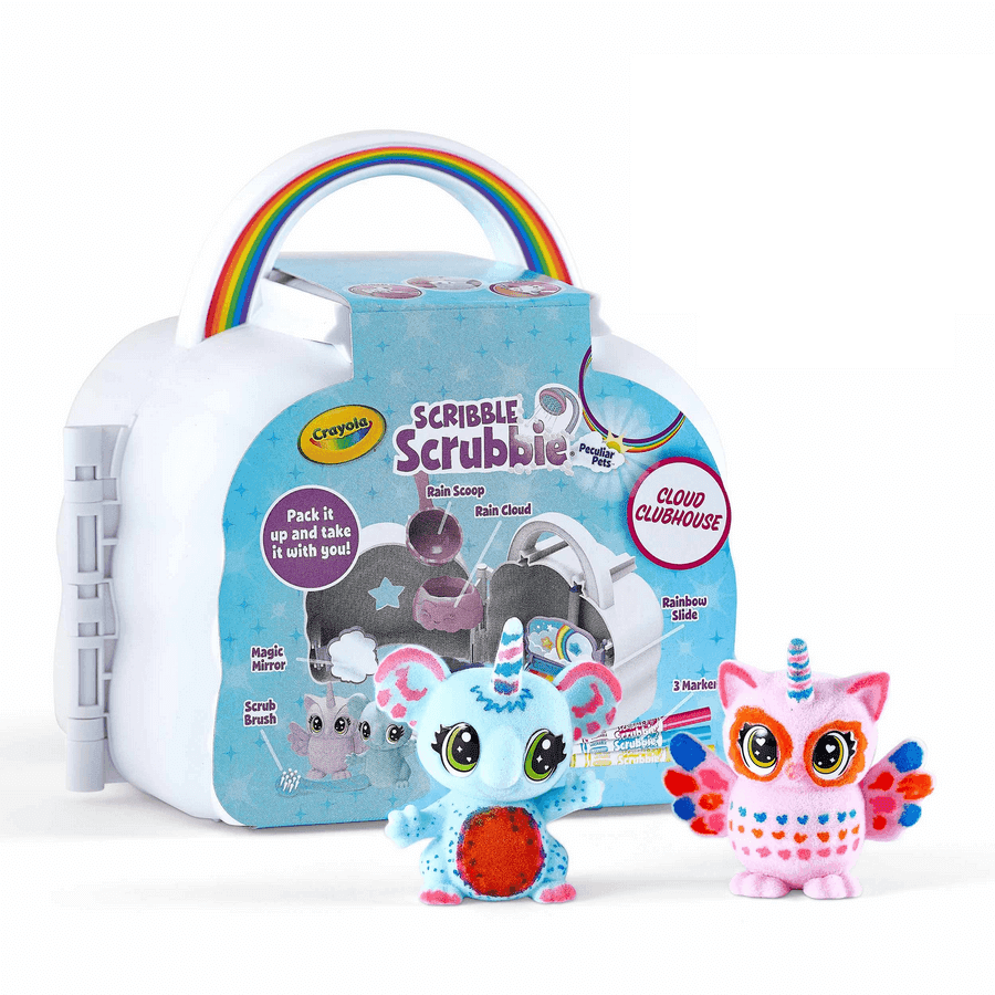 Crayola Scribble Peculiar Pets Cloud Clubhouse