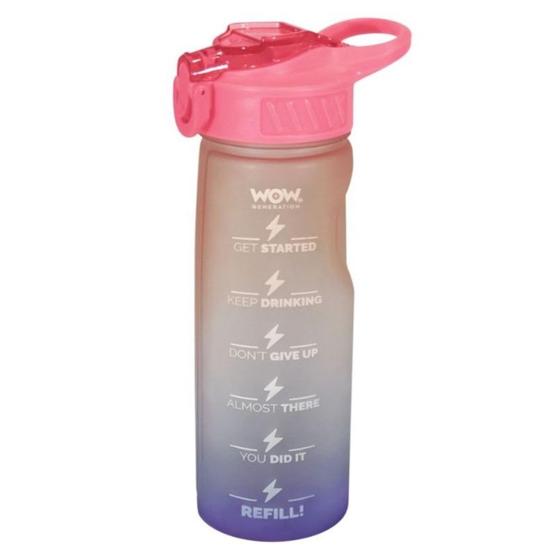 واو جينيريشن -مطارة مياة 500 مل لون بنفسجي و وردي