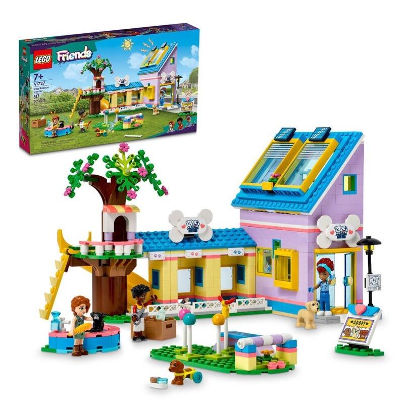 LEGO Friends Dog Rescue Centre Building Toy Set - 617 Pcs 41727