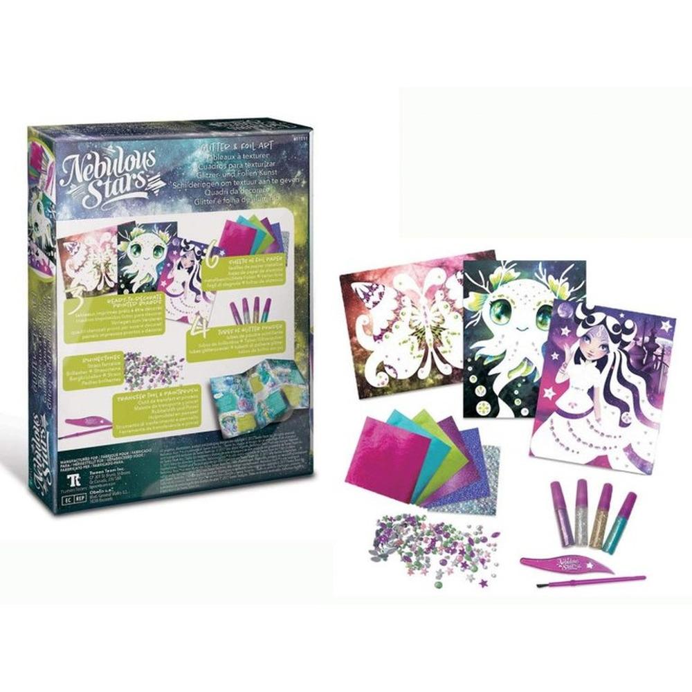 Nebulous Stars Glitter And Red