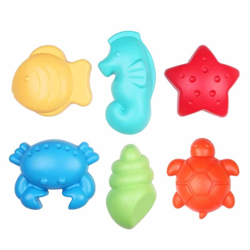 Let's Be Child Beach Toys Set - Multi Shape