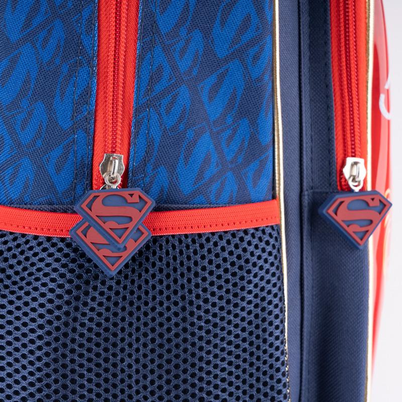 Warner Bros 5 in 1 Trolley School Bag Set - Superman Time Tested Hero