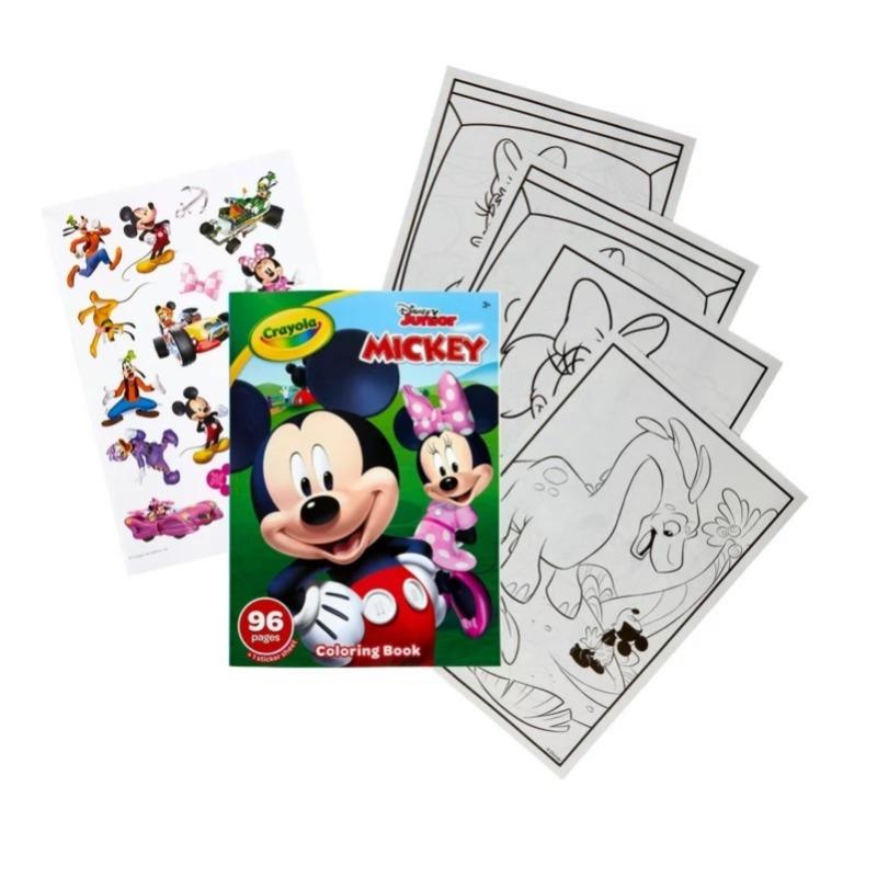 Crayola Mickey Mouse Coloring Book With Stickers