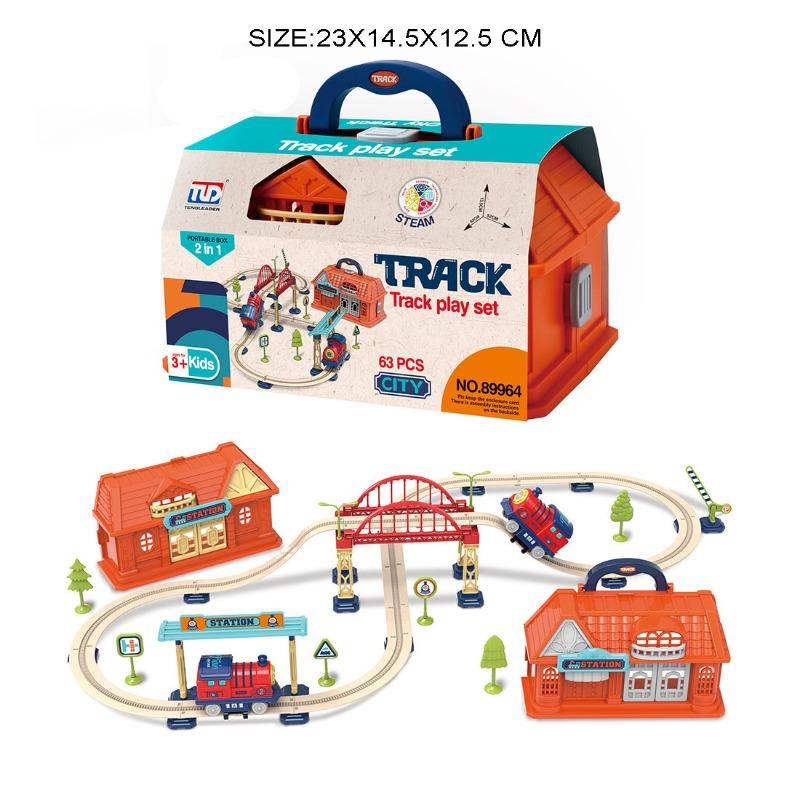 Railway Track With Music - 63 Pcs