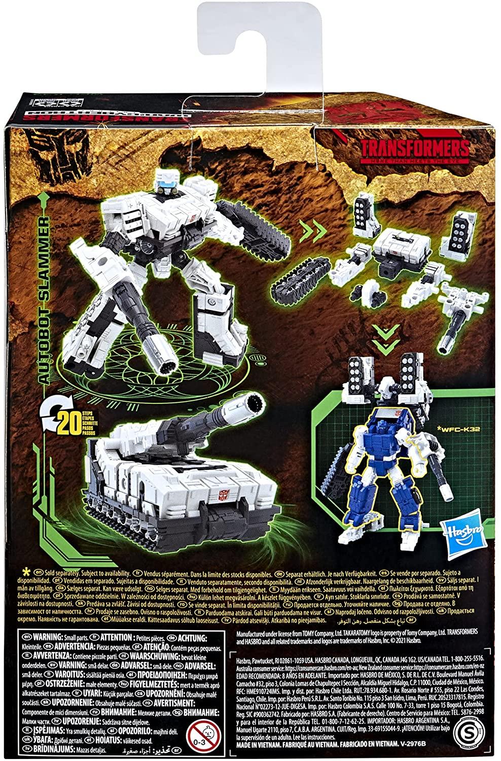 Transformers War For Cybertron Deluxe Autobot Slammer Figure