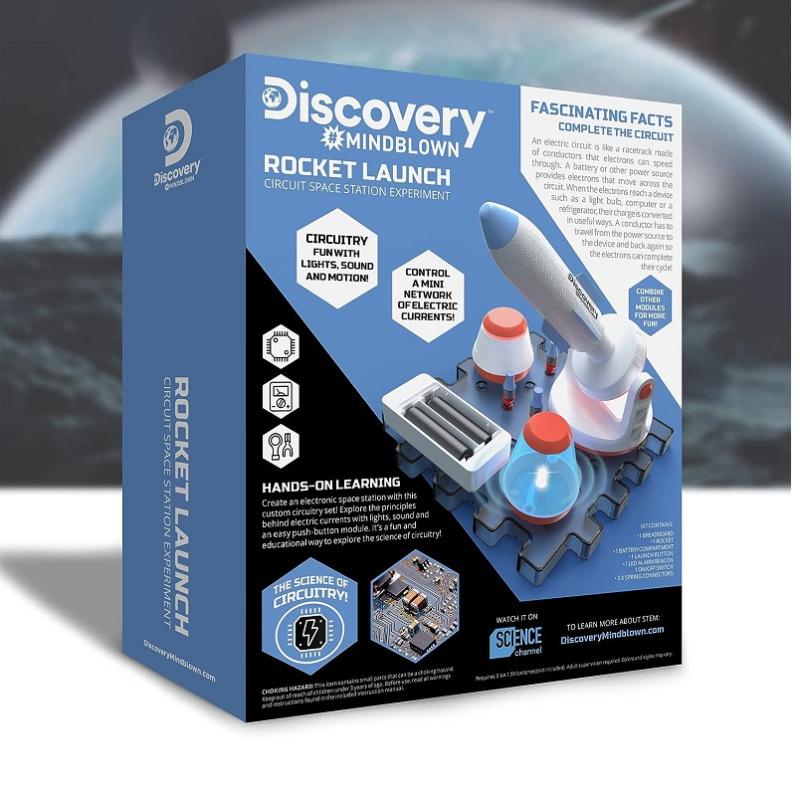 Discovery Mindblown Rocket Launch Space Station Circuitry Set