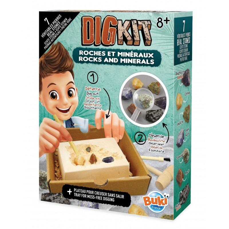 Buki - Rocks And Minerals Dig Kit