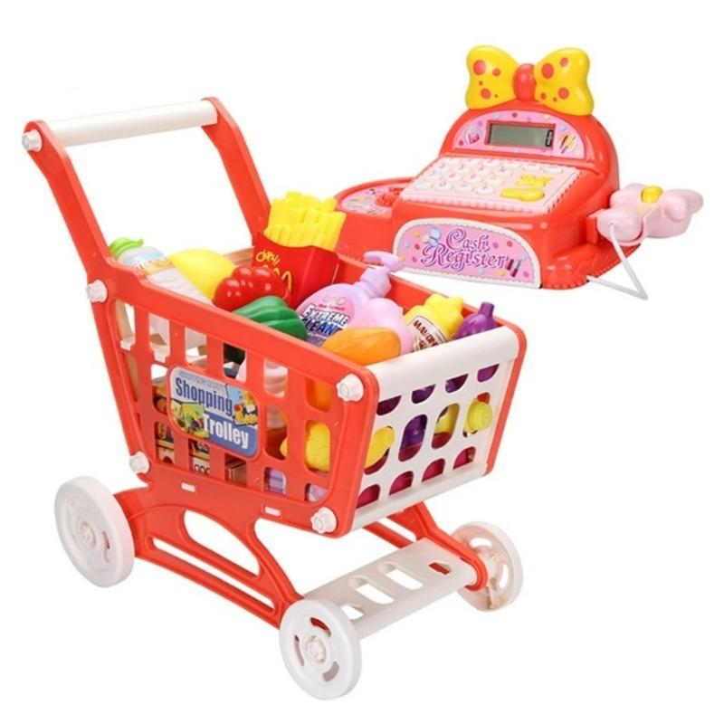 Five Star Electric Supermarket Set with Shopping Cart